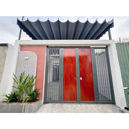 Mái bạt xếp nhà cấp 4